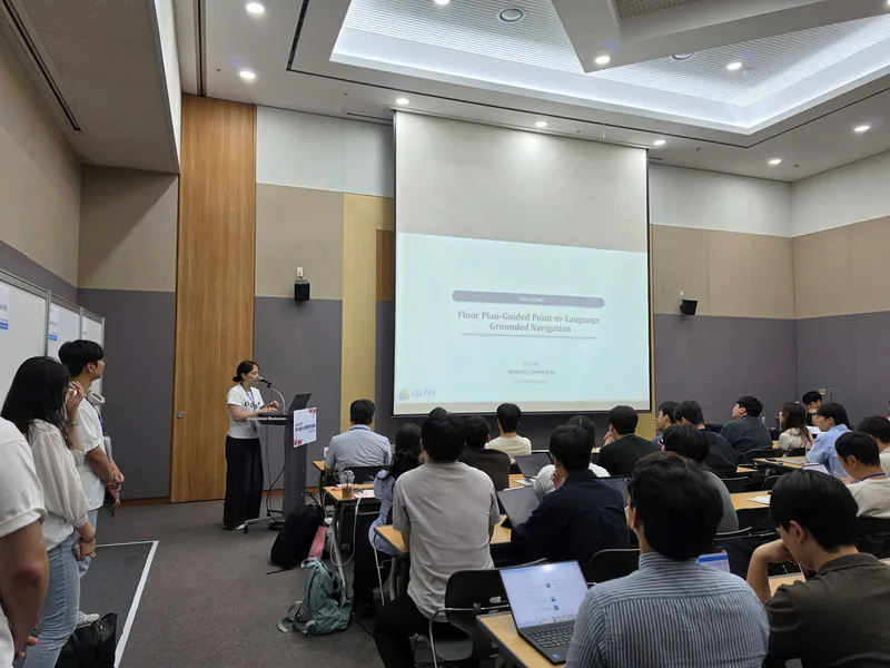APRL research presentation at ICROS 2026 in Daegu