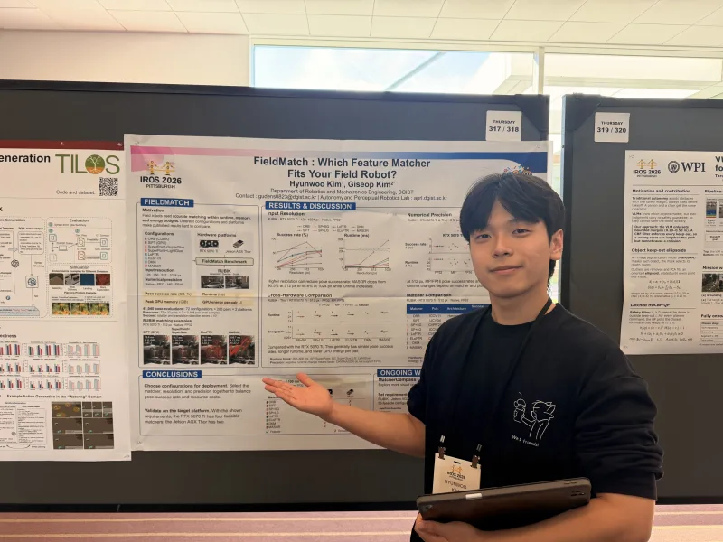 Research poster at IROS 2026