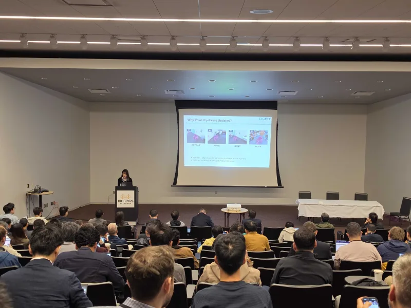 Research presentation at IROS 2026